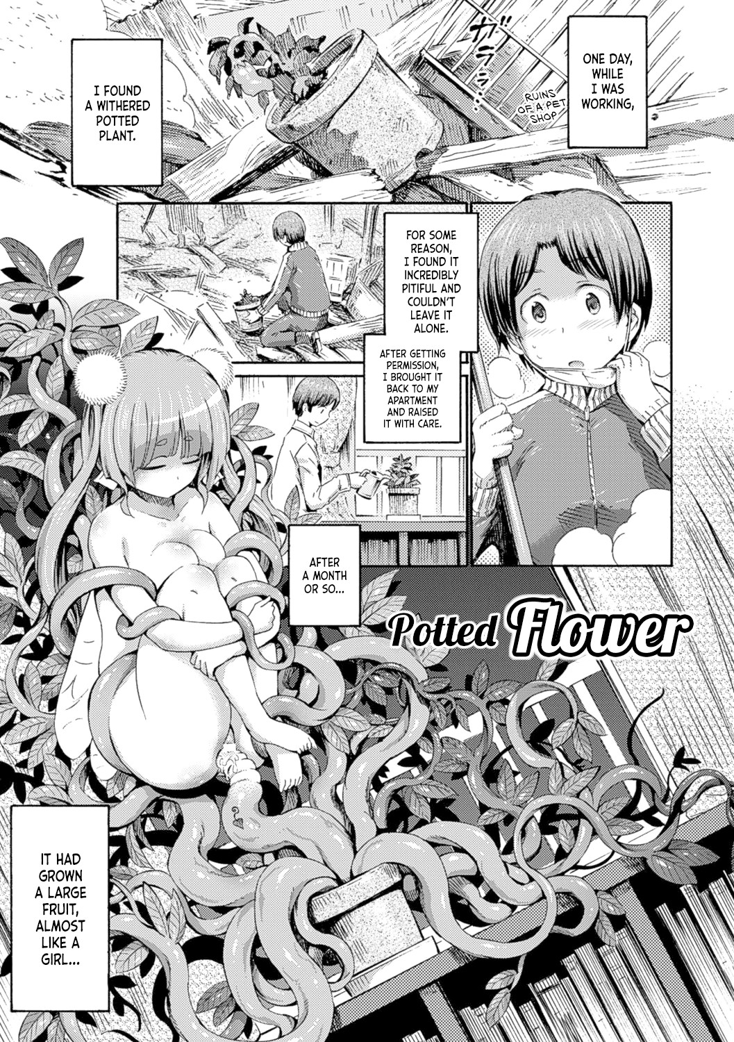 Hentai Manga Comic-Potted Flower-Read-1